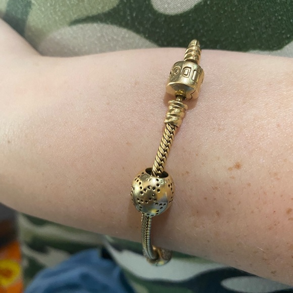 14kt pandora charm starlight retired - Picture 5 of 5